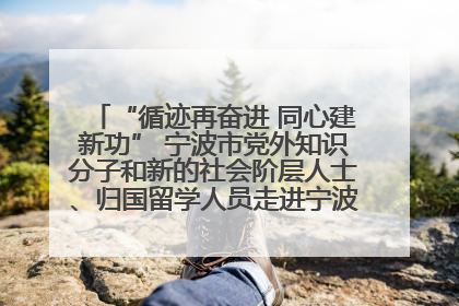 “循迹再奋进 同心建新功” 宁波市党外知识分子和新的社会阶层人士、归国留学人员走进宁波舟山港穿山港区