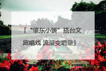“肇东小饼”搭台文旅唱戏 流量变增量