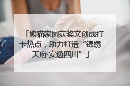 熊猫家园获奖文创成打卡热点，助力打造“锦绣天府·安逸四川”