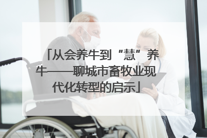 从会养牛到“慧”养牛——聊城市畜牧业现代化转型的启示