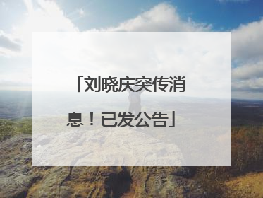 刘晓庆突传消息！已发公告