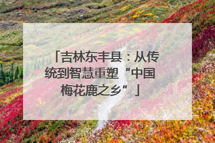 吉林东丰县：从传统到智慧重塑“中国梅花鹿之乡”