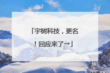 宇树科技，更名！回应来了→