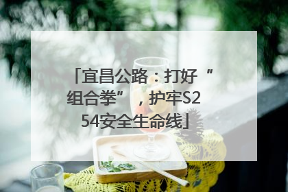 宜昌公路：打好“组合拳”，护牢S254安全生命线