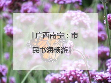 广西南宁：市民书海畅游