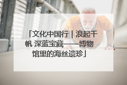 文化中国行｜浪起千帆 深蓝宝藏——博物馆里的海丝遗珍