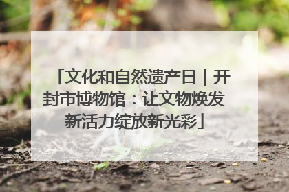 文化和自然遗产日｜开封市博物馆：让文物焕发新活力绽放新光彩