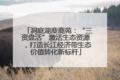 洞庭湖麋鹿苑：“三资盘活”激活生态资源，打造长江经济带生态价值转化新标杆