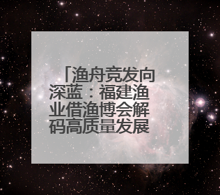 渔舟竞发向深蓝：福建渔业借渔博会解码高质量发展新路径