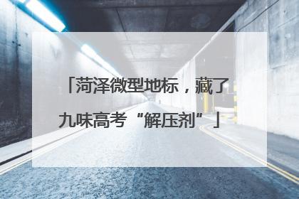 菏泽微型地标，藏了九味高考“解压剂”