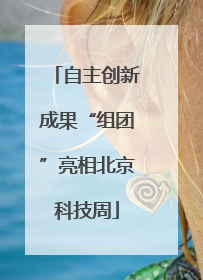 自主创新成果“组团”亮相北京科技周