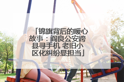 锦旗背后的暖心故事：阎良公安跨县寻手机 老旧小区化纠纷显担当