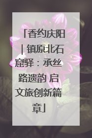 香约庆阳｜镇原北石窟驿：承丝路遗韵 启文旅创新篇章