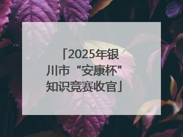 2025年银川市“安康杯”知识竞赛收官