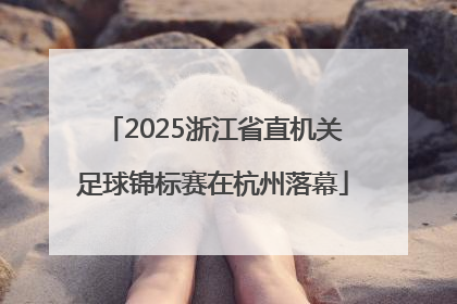 2025浙江省直机关足球锦标赛在杭州落幕