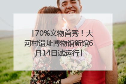 70%文物首秀！大河村遗址博物馆新馆6月14日试运行